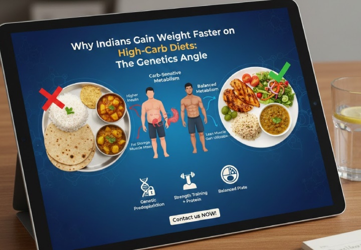 Why Indians Gain Weight Faster on High-Carb Diets: The Genetics Angle